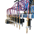 Multi -Torch -Rennlinien -Schiene -Guide Plasma Flammenschneidemaschine Stahlplattenschneider